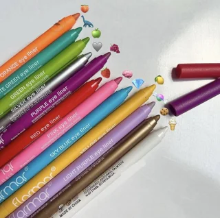 سرمه مدادی رنگی فلورمار🩷🤍